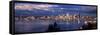 Washington, Seattle, Puget Sound-null-Framed Stretched Canvas