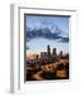 Washington, Seattle. Sunset View of Downtown over I-5 from the Jose Rizal Bridge-Gary Luhm-Framed Photographic Print