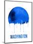 Washington Skyline Blue-null-Mounted Art Print