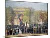 Washington Square, 1918-William James Glackens-Mounted Giclee Print