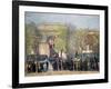 Washington Square, 1918-William James Glackens-Framed Giclee Print