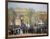 Washington Square, 1918-William James Glackens-Framed Giclee Print