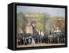 Washington Square, 1918-William James Glackens-Framed Stretched Canvas