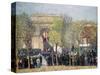 Washington Square, 1918-William James Glackens-Stretched Canvas