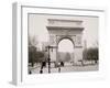 Washington Square and Memorial Arch, New York-null-Framed Photo