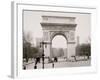 Washington Square and Memorial Arch, New York-null-Framed Photo