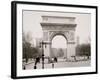 Washington Square and Memorial Arch, New York-null-Framed Photo