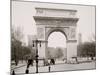 Washington Square and Memorial Arch, New York-null-Mounted Photo