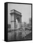 Washington Square Arch Designed by Stanford White, Washington Square Park, Greenwich Village, NYC-Emil Otto Hoppé-Framed Stretched Canvas