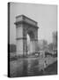 Washington Square Arch Designed by Stanford White, Washington Square Park, Greenwich Village, NYC-Emil Otto Hoppé-Stretched Canvas
