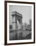 Washington Square Arch Designed by Stanford White, Washington Square Park, Greenwich Village, NYC-Emil Otto Hoppé-Framed Photographic Print