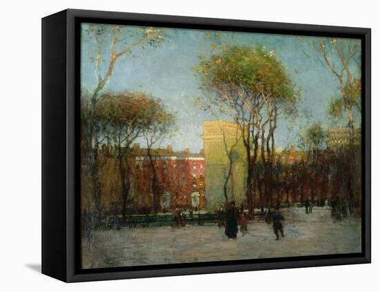 Washington Square, New York, c.1900-Paul Cornoyer-Framed Stretched Canvas