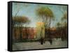 Washington Square, New York, c.1900-Paul Cornoyer-Framed Stretched Canvas