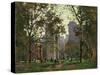 Washington Square, New York-Paul Cornoyer-Stretched Canvas