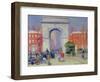 Washington Square Park, c.1908-William James Glackens-Framed Giclee Print