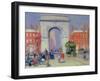 Washington Square Park, c.1908-William James Glackens-Framed Giclee Print