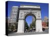 Washington Square Park, Washington Square Arch, Greenwich Village, Manhattan-Wendy Connett-Stretched Canvas