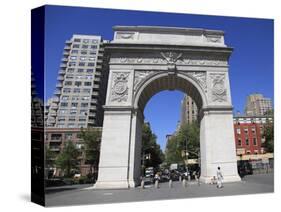 Washington Square Park, Washington Square Arch, Greenwich Village, Manhattan-Wendy Connett-Stretched Canvas