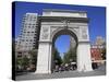 Washington Square Park, Washington Square Arch, Greenwich Village, Manhattan-Wendy Connett-Stretched Canvas