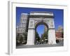 Washington Square Park, Washington Square Arch, Greenwich Village, Manhattan-Wendy Connett-Framed Photographic Print