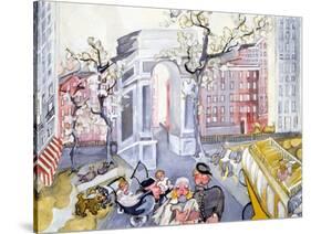 Washington Square-Zelda Fitzgerald-Stretched Canvas