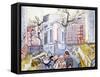 Washington Square-Zelda Fitzgerald-Framed Stretched Canvas