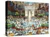 Washington Square-Bill Bell-Stretched Canvas