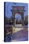 Washington Square-Patti Mollica-Stretched Canvas