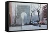 Washington Square-Diane Romanello-Framed Stretched Canvas