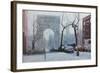 Washington Square-Diane Romanello-Framed Art Print