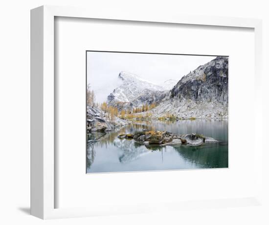 Washington State, Alpine Lakes Wilderness. Enchantment Lakes, Perfection Lake and Little Annapurna-Jamie & Judy Wild-Framed Photographic Print