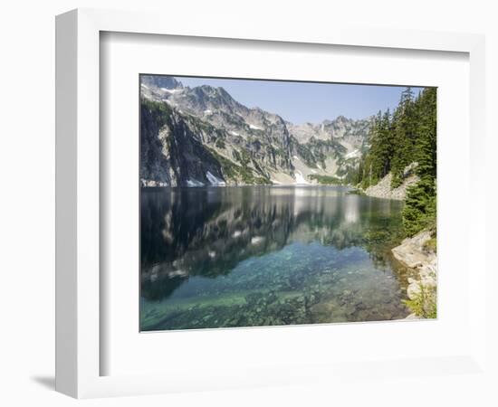 Washington State, Alpine Lakes Wilderness. Snow Lake-Jamie & Judy Wild-Framed Photographic Print