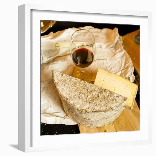 Washington State, Art and Artisanal Cheese Event at Forgeron Cellars Tasting Room-Richard Duval-Framed Photographic Print