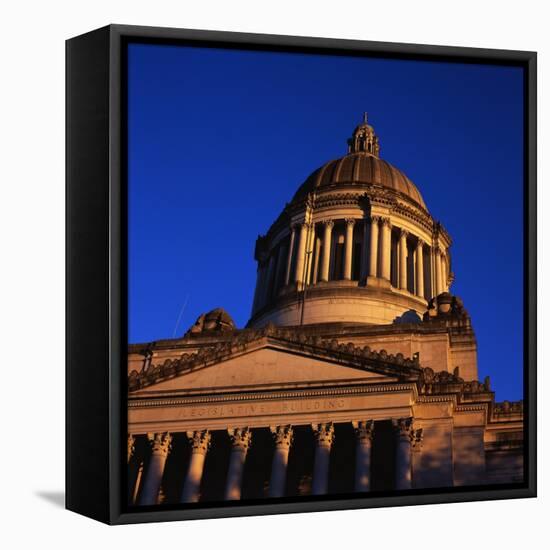 Washington State Capitol Building-Paul Souders-Framed Stretched Canvas