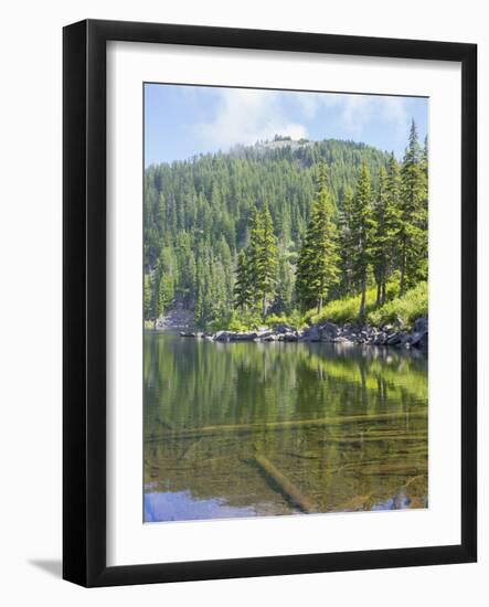 Washington State, Central Cascades, Mason Lake-Jamie & Judy Wild-Framed Photographic Print