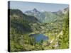 Washington State, Central Cascades, Rampart Ridge, Rampart Lakes-Jamie & Judy Wild-Stretched Canvas
