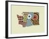 Washington State Map-Lanre Adefioye-Framed Giclee Print