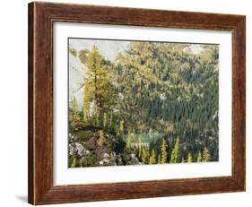 Washington State, North Cascades, Lewis Lake, view from Heather Pass-Jamie & Judy Wild-Framed Photographic Print