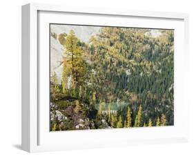 Washington State, North Cascades, Lewis Lake, view from Heather Pass-Jamie & Judy Wild-Framed Photographic Print