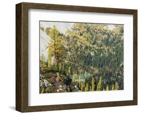 Washington State, North Cascades, Lewis Lake, view from Heather Pass-Jamie & Judy Wild-Framed Photographic Print