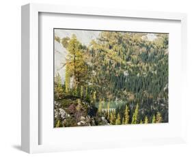 Washington State, North Cascades, Lewis Lake, view from Heather Pass-Jamie & Judy Wild-Framed Photographic Print