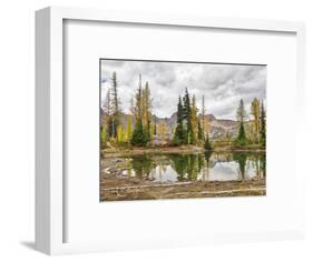 Washington State, Okanogan-Wenatchee National Forest. Alpine pond-Jamie & Judy Wild-Framed Photographic Print