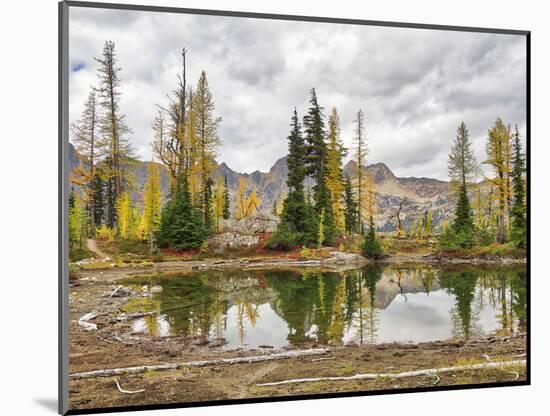 Washington State, Okanogan-Wenatchee National Forest. Alpine pond-Jamie & Judy Wild-Mounted Photographic Print