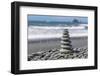 Washington State, Olympic National Park. Stacked Beach Rocks-Jaynes Gallery-Framed Photographic Print