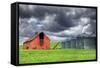 Washington State, Palouse. Barn and Silos-Jaynes Gallery-Framed Stretched Canvas