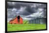 Washington State, Palouse. Barn and Silos-Jaynes Gallery-Framed Photographic Print