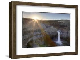 Washington State, Palouse Falls State Park, Palouse Falls, sunrise-Jamie & Judy Wild-Framed Photographic Print