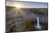 Washington State, Palouse Falls State Park, Palouse Falls, sunrise-Jamie & Judy Wild-Mounted Photographic Print