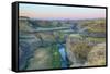 Washington State, Palouse Falls State Park, Palouse River Canyon-Jamie & Judy Wild-Framed Stretched Canvas