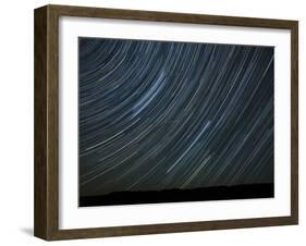 Washington State. Palouse Falls State Park, Star trails and Perseid Meteor Showers-Jamie & Judy Wild-Framed Premium Photographic Print